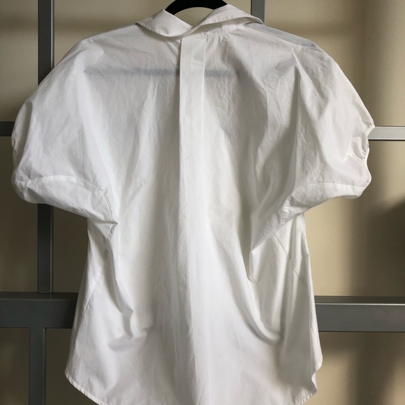 Zara Loose T-shirt Button Down - Picture 2 of 2